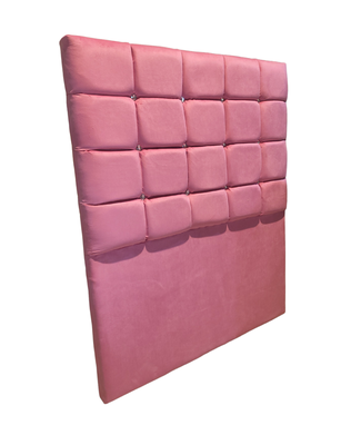 Imagen 2 del producto Respaldo 1 1/2 Rosado Felpa a piso Muebles Rimar