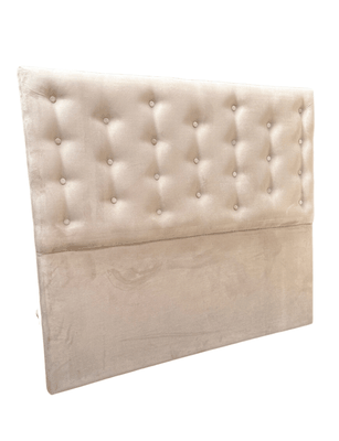 Imagen 2 del producto RESPALDO BOTONE A PISO 2 PLAZAS BEIGE FELPA 