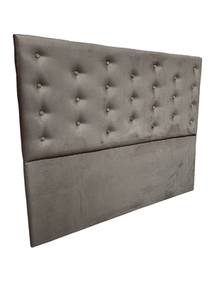 Imagen 2 del producto RESPALDO BOTONE A PISO 2P CHOCOLATE FELPA