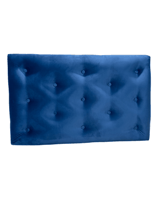 Respaldo 1 Plaza Azul Marino Felpa Rimar