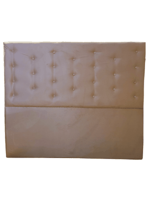 Respaldo 2 Plazas Damasco Felpa Botone a piso Rimar