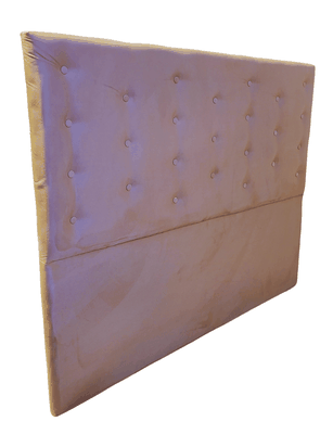 Imagen 2 del producto Respaldo 2 Plazas Damasco Felpa Botone a piso Rimar