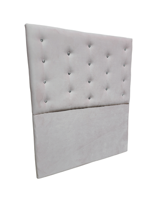 Imagen 2 del producto Respaldo 1 1/2 Felpa Botón Diamante a piso Muebles Rimar