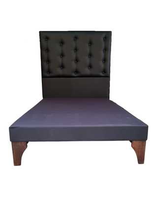 Imagen 1 del producto Base Europea 1plaza + Respaldo a Piso Negro 