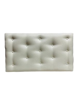 Respaldo 1.5 plazas Crudo Lino Muebles Rimar