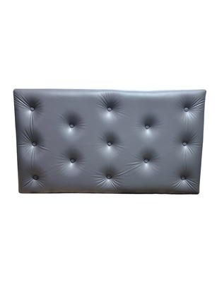 Imagen 2 del producto Respaldo 1.5 Plazas Botone Eco Cuero Muebles Rimar