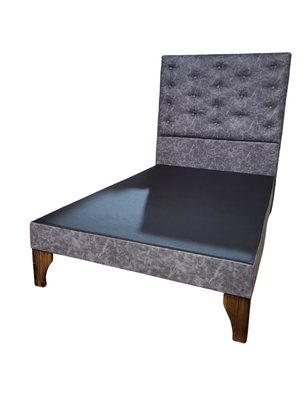 Imagen 2 del producto Base Europea 15P Respaldo Gris Eco Cuero a Piso Rimar