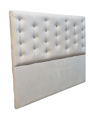 Imagen 2 del producto Respaldo 2 Plazas Crudo Felpa Diamante a piso Rimar