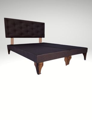 Imagen 2 del producto Base Div 2P + Respaldo Botoné Cavancha Osc Lino