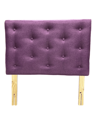 Respaldo 1 Plaza Morado Lino Muebles Rimar