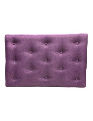 Imagen 2 del producto Respaldo 1 Plaza Morado Lino Muebles Rimar
