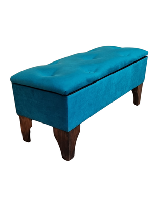 Imagen 2 del producto Banqueta  Baúl Botone Lake Felpa Rimar