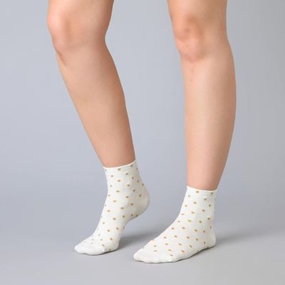 Imagen 2 del producto Pack 3X Calcetines Quarter Beiges