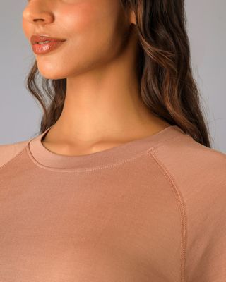 Imagen 2 del producto Polera Modal Manga Larga Café