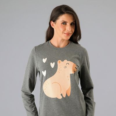 Imagen 2 del producto Pijama Cuello Redondo Marengo