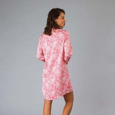 Imagen 2 del producto Camisero Satín Print Rosado