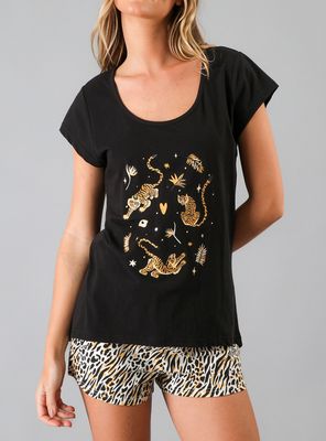 Imagen 1 del producto Pijamas Top M. Corta + Short