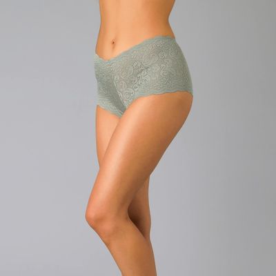 Imagen 2 del producto Pack 2x Pantaleta Encaje Y Otra Microfibra Verde