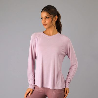 Imagen 2 del producto Polera Modal Manga Larga Morado