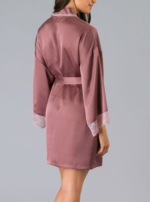 Imagen 2 del producto Bata Satinada con Encaje