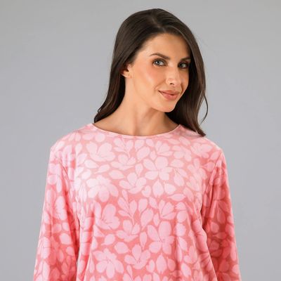 Imagen 2 del producto Pijama Cuello Haggy Rosado