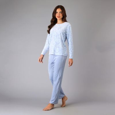 Imagen 1 del producto Pijama Cuello Haggy Azul