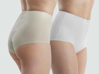 Pack 2x Calzon Microfibra Control Abdominal