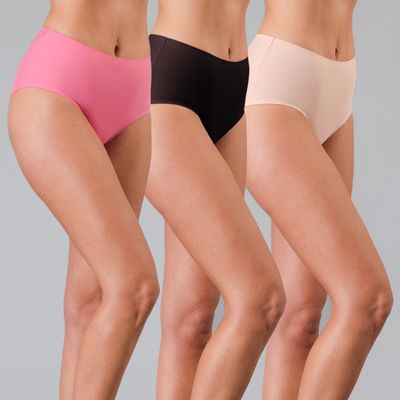 Pack 3X Calzon Maxi Micro Solid Bonded