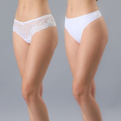 Pack 2x  Colaless Blonda Y Microfibra