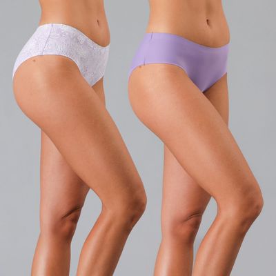 Pack 2X Pantaleta Micro Print Bonded