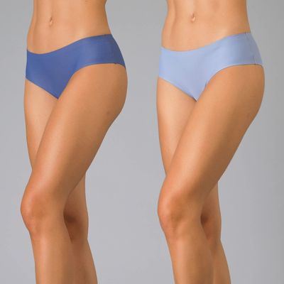 Imagen 1 del producto Pack 2X Pantaleta Micro Solid Bonded Azul