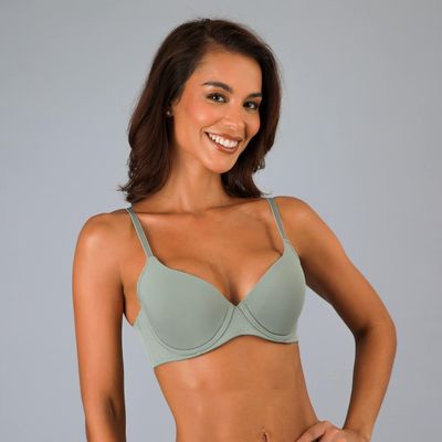 Imagen 2 del producto Pack 2X Sostén Perfect Cover Microprint Verde