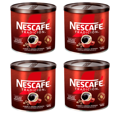 Café NESCAFÉ® Tradición 400g Pack X4