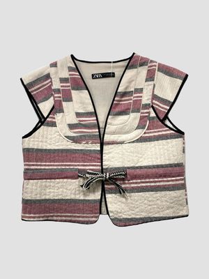 Chaqueta sin mangas ZARA - Talla L (VOP00979392)