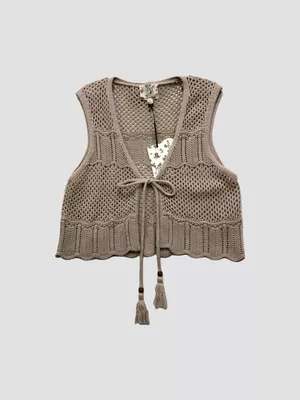 Chaqueta sin mangas HIPPIE ROSE - Talla M (VOP00952664)
