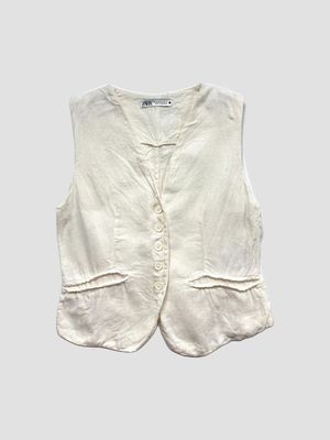 Chaqueta sin mangas ZARA - Talla XS (VOP00952604)