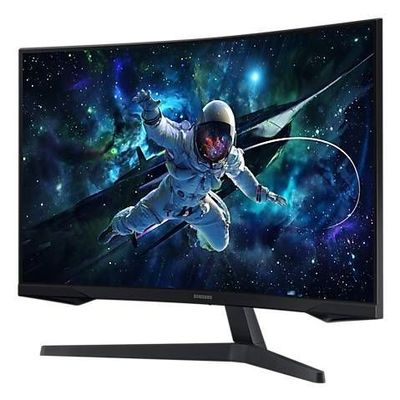 Imagen 2 del producto Monitor Gamer Curvo 32"" Odyssey G55C Samsung, QHD, 165Hz, 1ms(MPRT), 1000R , AMD FreeSync
