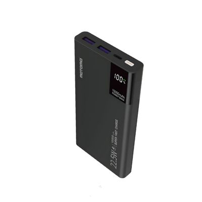 Imagen 2 del producto Power Bank Motomo POBAMO41, 10000mAh con Protección Inteligente, Color Gris