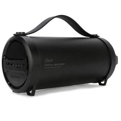 Parlante Portátil Max-Bass MLAB, Bluetooth, Color Negro