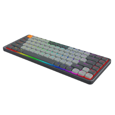 Imagen 2 del producto Teclado Gamer Inalámbrico Redragon Azure K652 RGB, Mecánico, Español, Switch Red, 75%, Color Gris