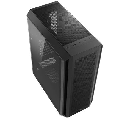 Imagen 2 del producto Gabinete Gamer XPG VALOR AIR PLUS, Vidrio Templado de 3mm, ATX, Micro-ATX, Color Negro