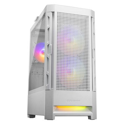Gabinete Gamer Cougar Duoface RGB, E-ATX, Color Blanco