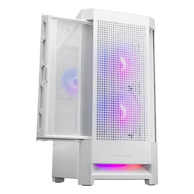 Imagen 2 del producto Gabinete Gamer Cougar Duoface RGB, E-ATX, Color Blanco