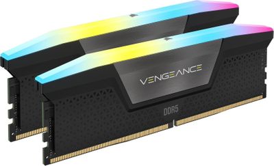 Kit de memoria RAM Corsair VENGEANCE RGB 48 GB 2x24 GB DDR5 6000 MT s CL36 Negro