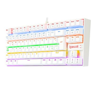 Imagen 2 del producto Teclado Gamer Redragon Kumara K552 White, Rainbow