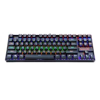 Teclado Gamer Redragon Kumara K552 RGB, TKL, Switch Red, Español, Black