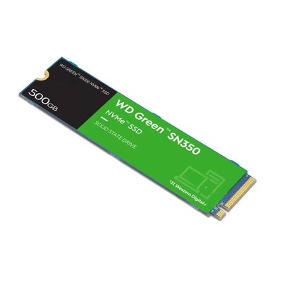 Imagen 2 del producto Unidad SSD Western Digital Green SN350 500GB M 2 2280 NVMe PCIe 3 0 x4 Lec 2400MB s Esc 1500MB s