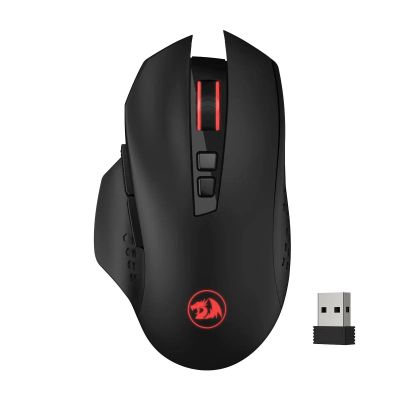Mouse Gamer Inalámbrico Redragon M656 Gainer, 4000 DPI, Wireless 2.4GHz, Negro