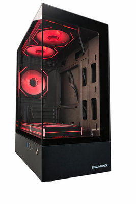 Imagen 2 del producto Gabinete Gamer Esgamer H60 BK 5 Ventiladores ARGB m ATX Negro