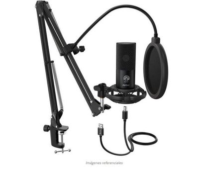 Imagen 2 del producto Kit para Streamer Youtuber Tiktoker FIFINE T669 Microfono USB, Incluye soporte de brazo y filtro Pop